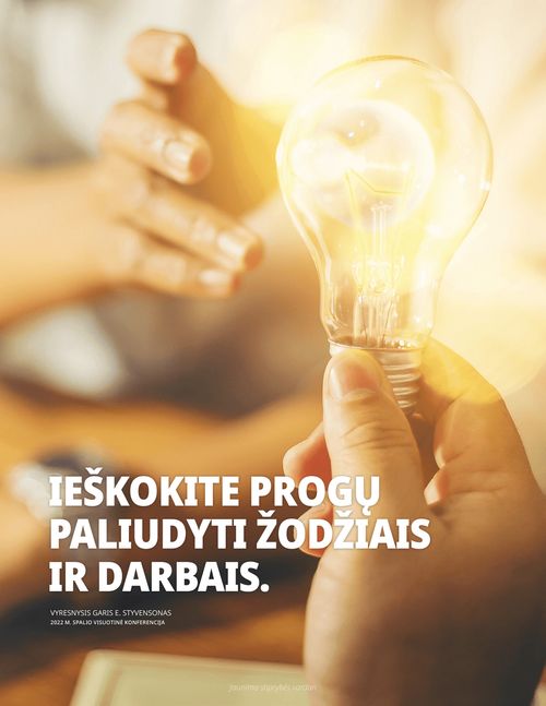 Styvensono plakato citata