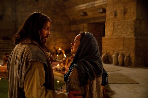 John 2:1–12, Mary tells Jesus there is no more wine