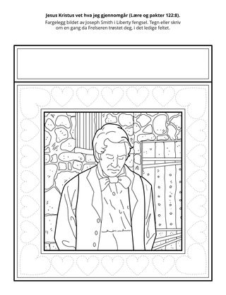 aktivitetsside: Jesus Kristus vet hva jeg går gjennom