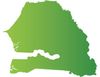 map of Senegal