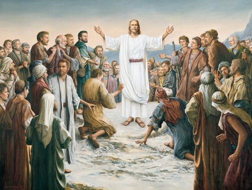 Jesus viser seg for de fem hundre