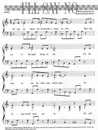 Music, I’ll Say No