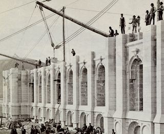 construction of Salt Lake Temple