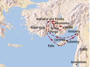 sarintany, dia fitoriana ny filazantsara voalohany nataon’i Paoly
