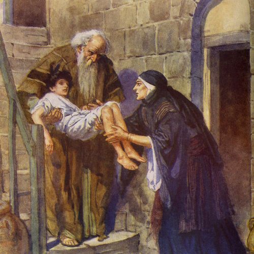 Elijah restoring the widow’s son