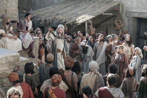 Лехий проповядва в Йерусалим