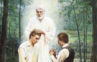 joseph the baptist conferring aaronic priesthood