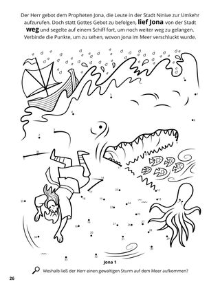 Jonah coloring page
