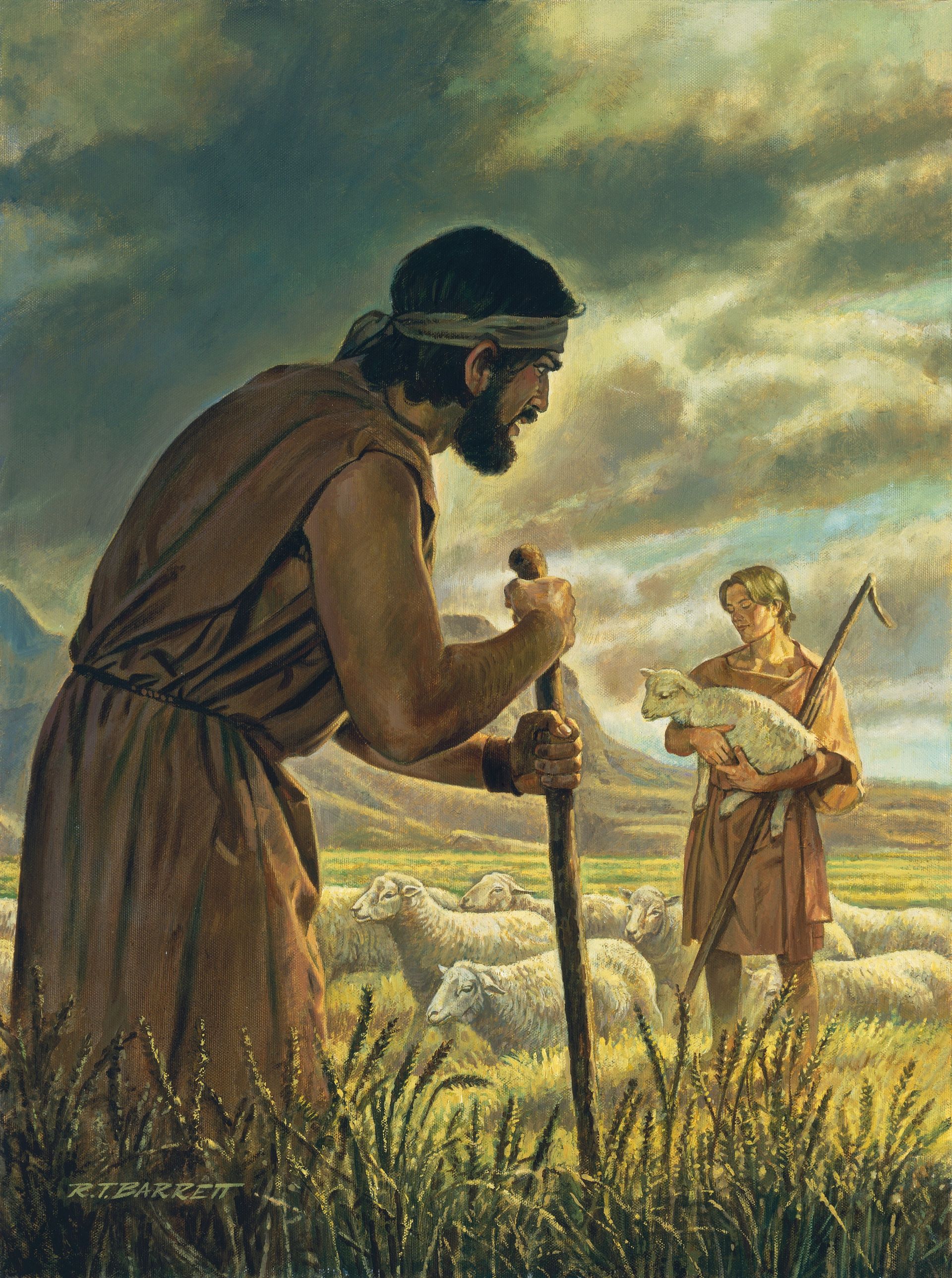Cain and Abel, by Robert T. Barrett