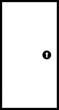 dibujo de una puerta