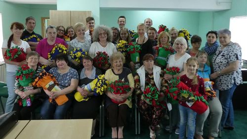 members in Brest volunteering for “Safia” ICPA