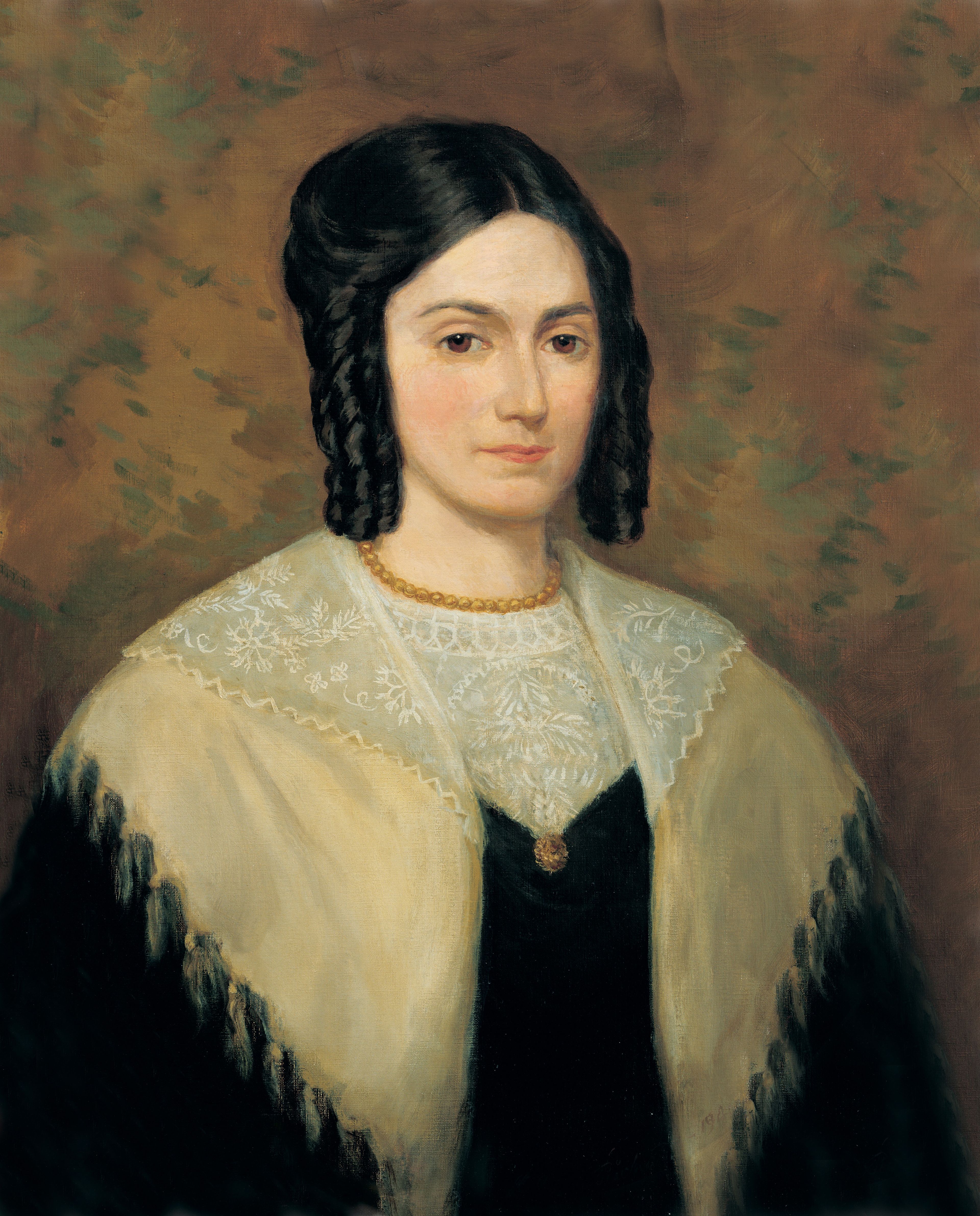 Emma Smith (Emma Hale Smith), by Lee Greene Richards (62509); GAK 405; GAB 88; Primary manual 5-22; Doctrine and Covenants 25. Emma Smith was the first Relief Society General President, serving from 1842 to 1844.