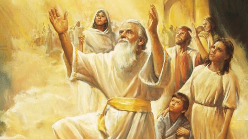 Enoc y la ciudad de Sion son trasladados al cielo