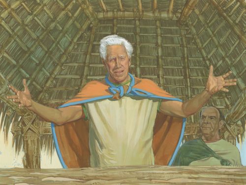 Wa Benjamen ap pale ak moun yo