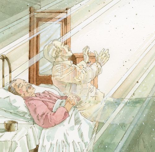 roh lelaki meninggalkan tubuh