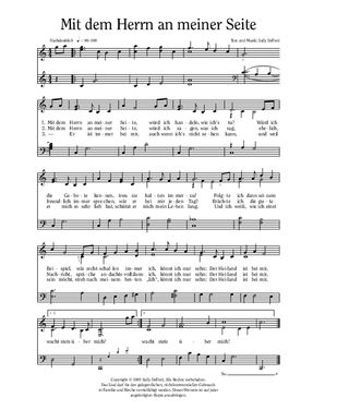 Musik, Mit dem Herrn an meiner Seite