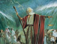 Mozus pāršķeļ Sarkano jūru