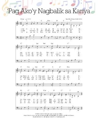 When I Return to Him