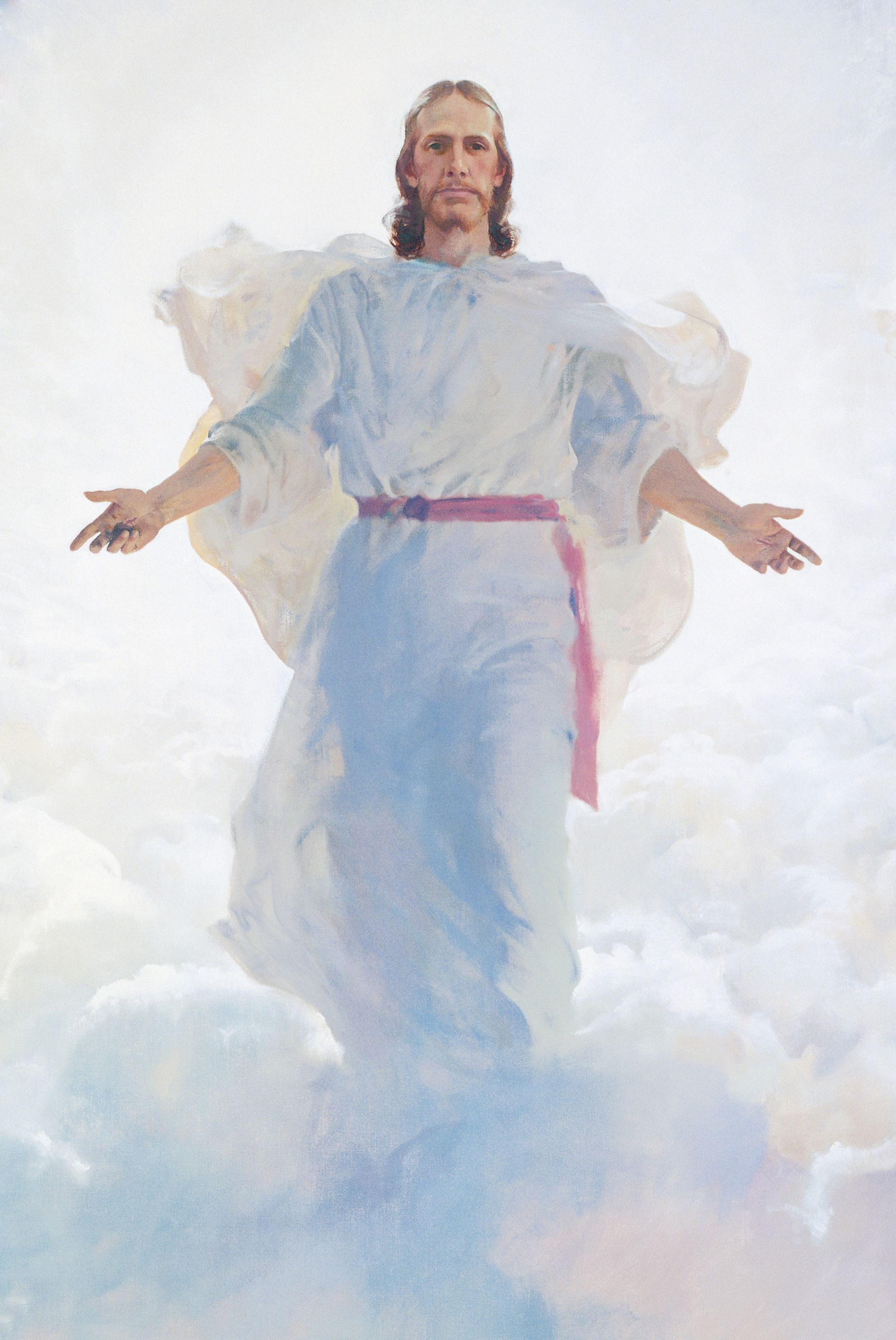 The Resurrected Jesus Christ, by Harry Anderson (62187); GAK 239; Primary manual 2-65; Primary manual 3-15; Primary manual 4-49; Primary manual 6-48; Primary manual 7-37; Primary manual 7-25; Matthew 16:27; 24:30–31; 25:31