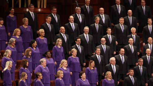 The Tabernacle Choir performing