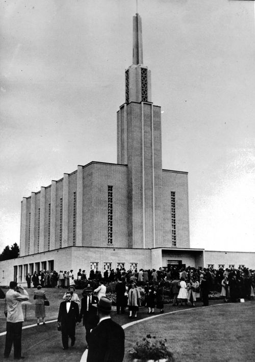 Swiss Temple, 1955