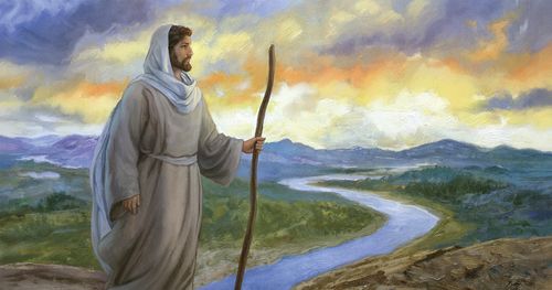 et maleri av Kristus