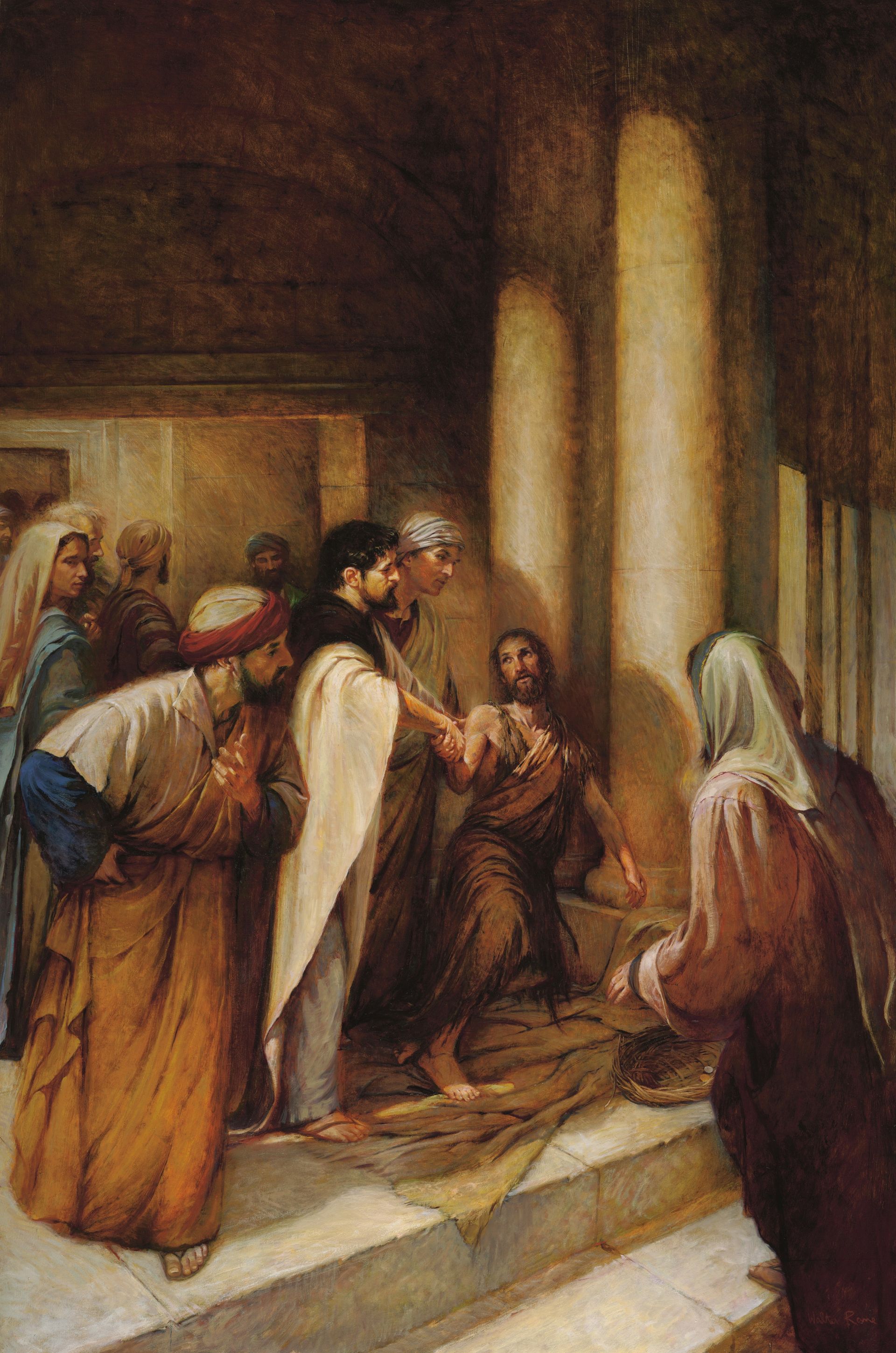 Such as I Have, I Give to Thee, by Walter Rane.