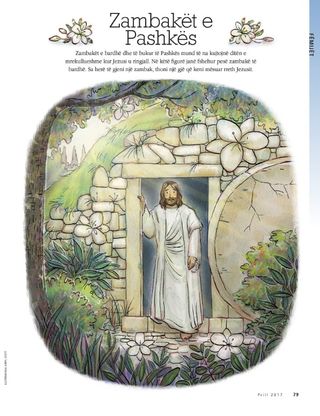 Easter lilies activity