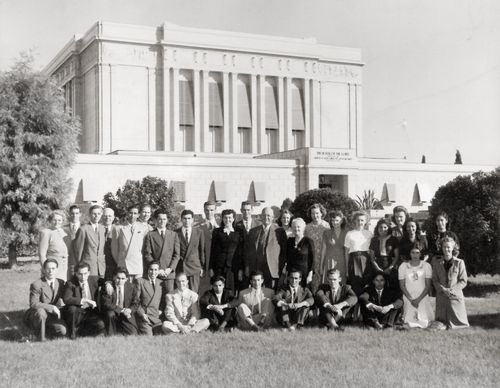 Monterrey Branch at Mesa Temple, 1949