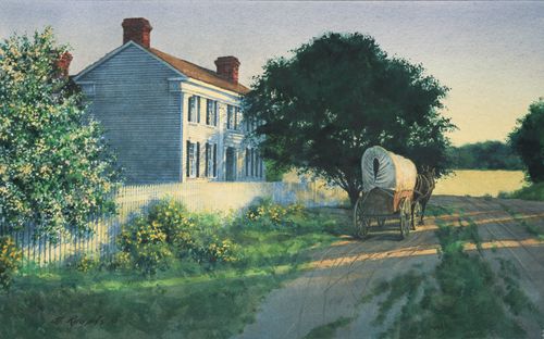 Al Rounds, Mansion House, Nauvoo