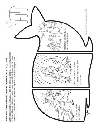 pagină cu activități: Domnul mă binecuvântează când mă supun Lui