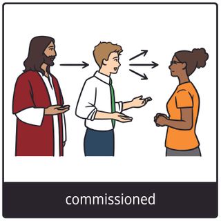 commissioned gospel symbol