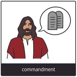 commandment gospel symbol