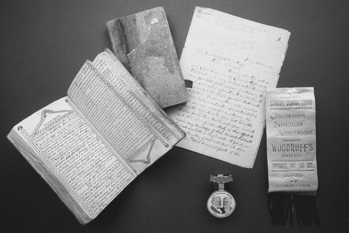 journal and memorabilia