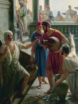 Marriage at Cana, by Carl Bloch