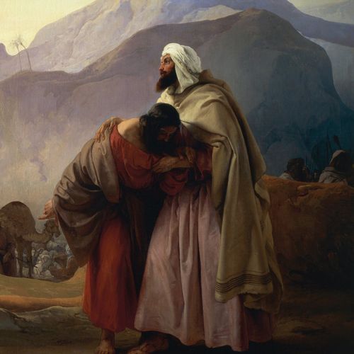  Das Zusammentreffen von Esau und Jakob