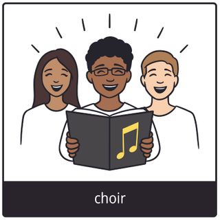 choir gospel symbol