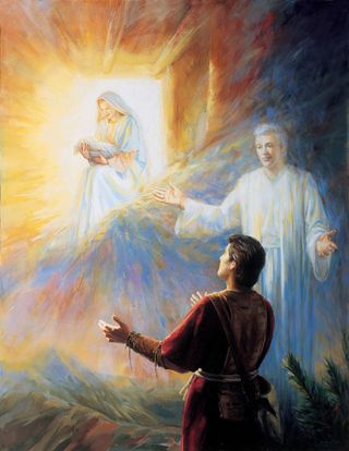 Nephi’s Vision of the Virgin Mary