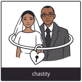 chastity gospel symbol