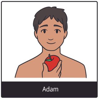Adam gospel symbol