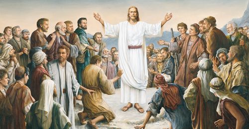 Jesus Appearing to the Five Hundred