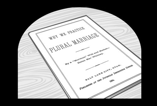 標題為「我們為什麼實行多重婚姻」的小冊子
