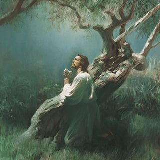 Jesús padece en el Jardín de Getsemaní