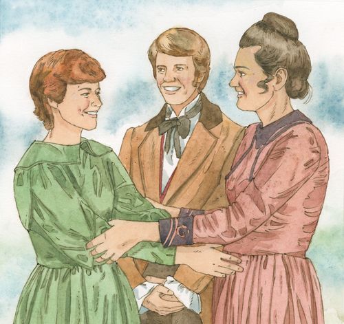 para ahli Gereja saling bertegur sapa