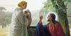 Pintura de Jesus e uma mulher a conversar junto a um poço.