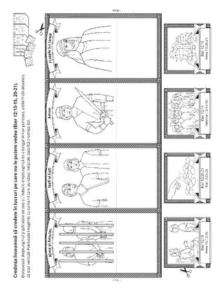 Pagină cu activități: Oamenii din Cartea lui Mormon au avut credință în Isus Hristos