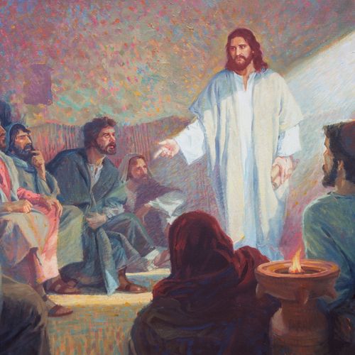 Jesus erscheint nach der Auferstehung den Zwölf Aposteln