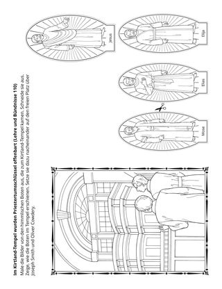 Seite mit der Aktivität für Kinder