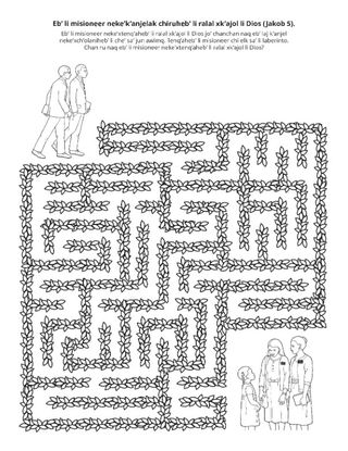 perel re kok’ k’anjel: eb’ li misioneer neke’k’anjelak chiruheb’ li ralal xk’ajol li qaChoxahil Yuwa’