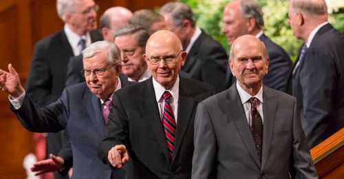 Apostles at conference